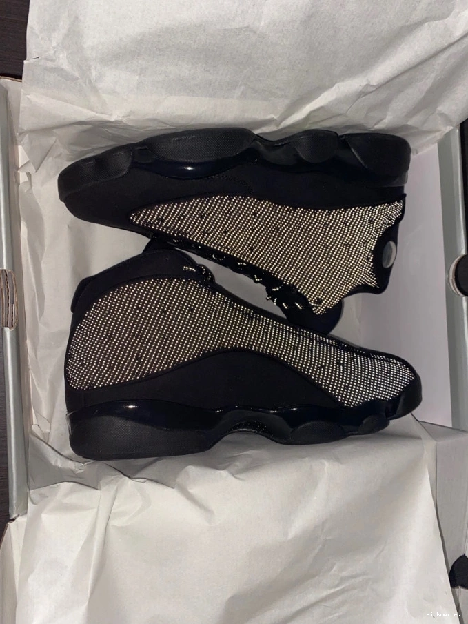 Cheap MAX Cat Black Jordan Air 13 414571-011 Retro 0718